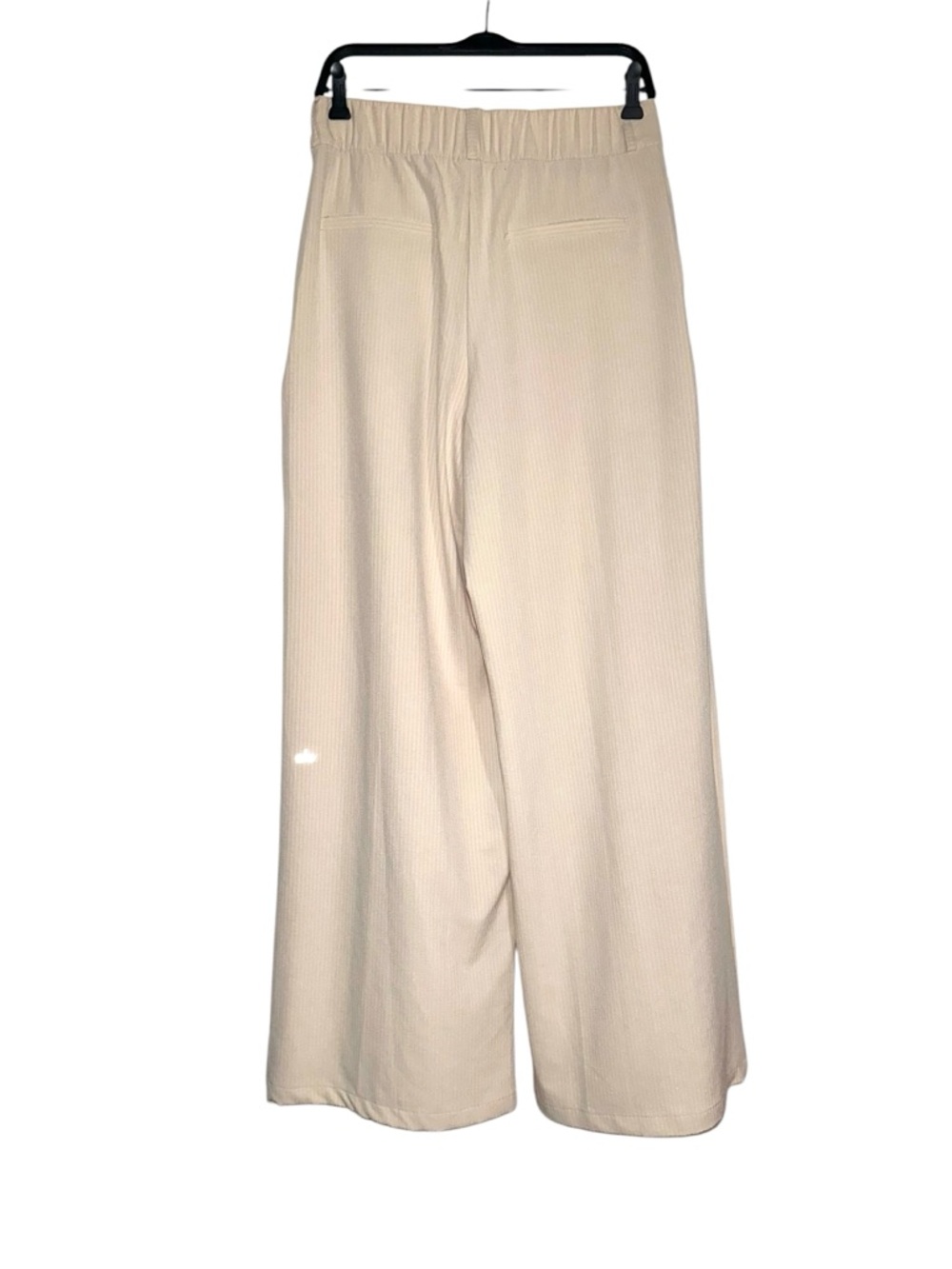 ALO Yoga Dreamscape Wide-Leg High-Rise Pants MEDIUM LONG in Macademia - Picture 3 of 8